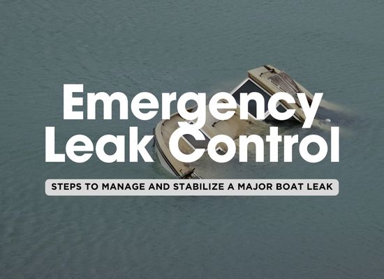 Top 5 Ways to Deal with a Leak on the Water